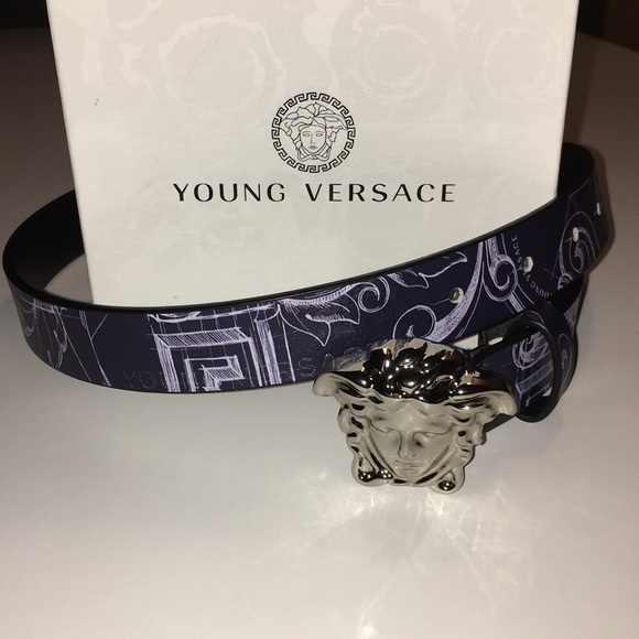 versace young belt
